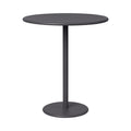 Blomus Stay Outdoor Side Table, 45x40cm / 17.7x15.8in, Magnet (Charcoal)