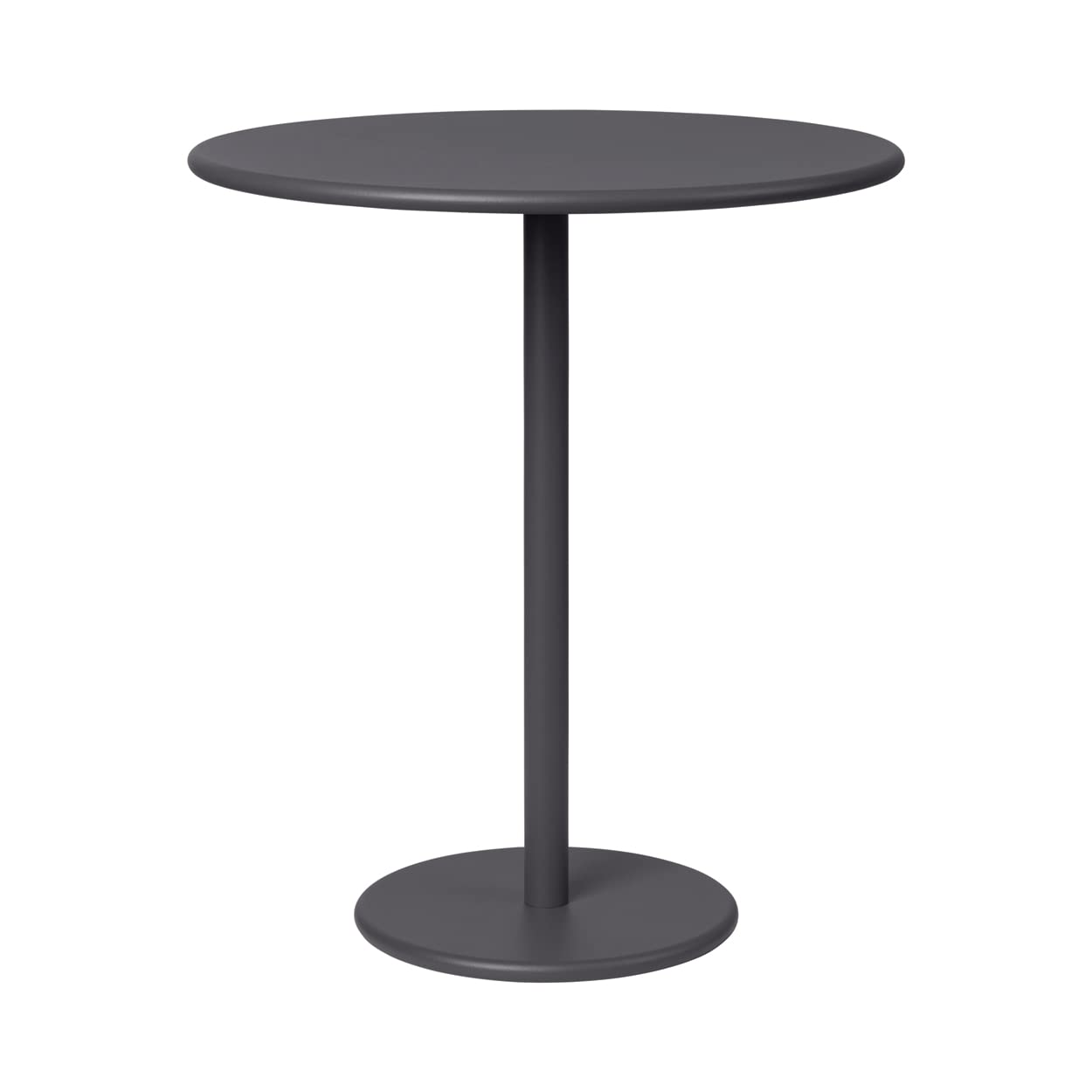 Blomus Stay Outdoor Side Table, 45x40cm / 17.7x15.8in, Magnet (Charcoal)