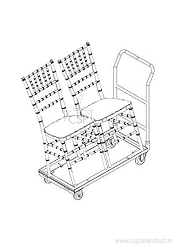 Commercial Seating Products Dolly Chairs, Metal
