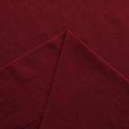 Dwcn Christmas Burgundy Sheer Curtains Semi Transparent Voile Rod Pocket Curtains For Bedroom And Living Room, 52 X 95 Inches Lo