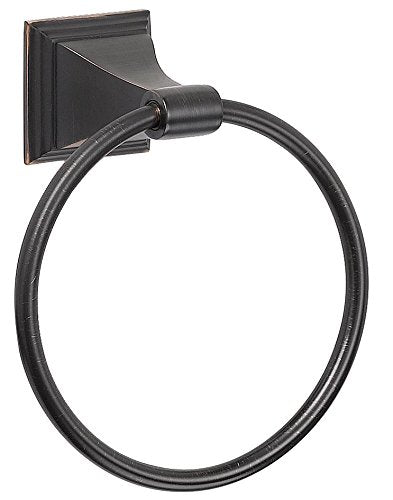 Designers Impressions 500 Series Oil Rubbed Bronze Towel Ring