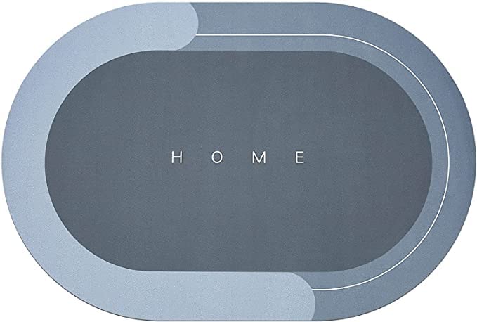 Nirency Super Absorbent Floor Mat, Quick Drying Bathroom Mat, Anti Skid Mat for Bathroom Floor, Bathroom Shower Bath Tub Mat, Do