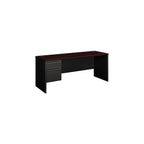 Hon® 38000 Series 72 X 24 Single Pedestal Credenza Credenza,S/Pd,Lft,My/Ccl (Pack Of2)
