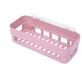 EBOFAB Plastic Bathroom Shelves Strong Suction Shower Shelf Storage Organizer Shower Caddy |Wall Mount |Box Strong Magic Sticker