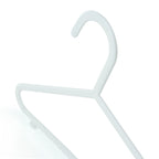 Hangerworld 18 Pack 11.8Inch White Plastic Kids Hanger - Sized For Baby, Toddler And Children