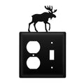 Village Wrought Iron Moose Outlet & Switch Cover