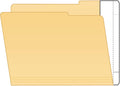 Tabbies Extenda-Folder Strips, Convert Top Tab Cut Folders Into End Tab File Folders, White, 3/4' Tab Extension, Full End-Tab,1