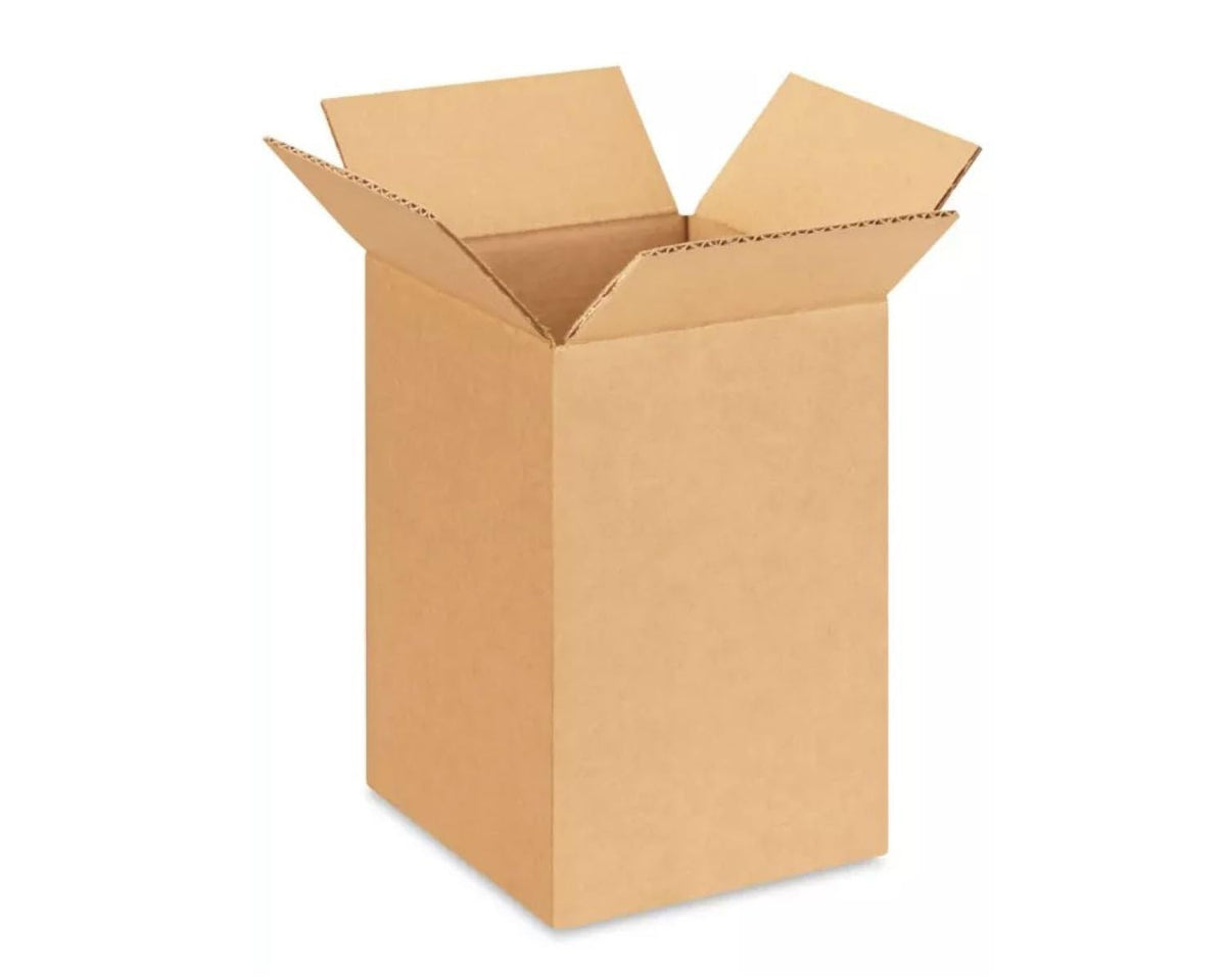 Secure Seal - 6X6X9 Pack Of 50 Corrugated Cardboard Packing Shipping Mailing Moving Carton Boxes