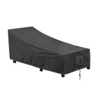 Outdoorlines Outdoor Waterproof Patio Chaise Lounge Chair Cover - Uv Resistant Lounger Covers Heavy Duty Weatherproof Patio Sofa Furniture Covers, 1 Pack, 78Wx35.5Dx33H Inches, Gray