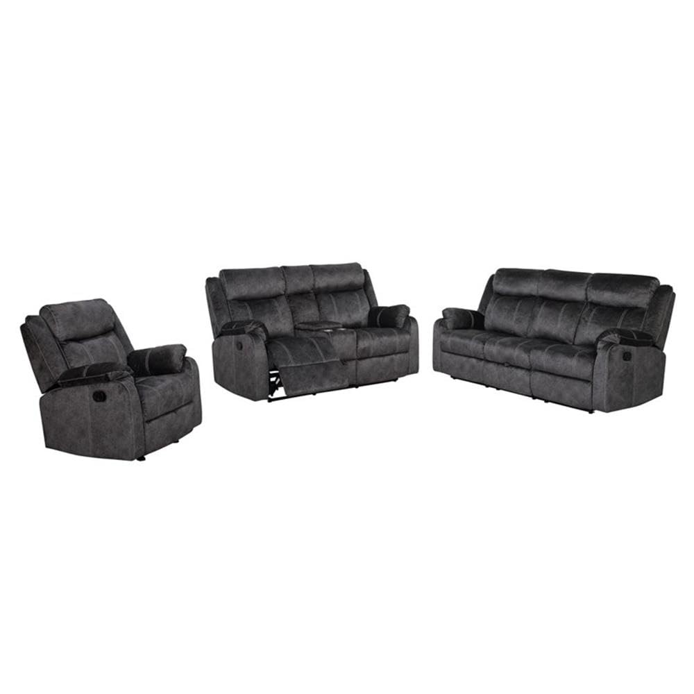 Global Furniture Usa Global Furniture Domino Granite Console Reclining Loveseat Love Seats