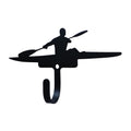 Village Wrought Iron Kayak Wall Hook Small