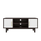Modway Daxton Mid-Century Modern, 43" TV Stand, Cappuccino White