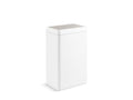 KOHLER 23825-STW 13 Gallon SensorCan, Automatic Touchless Motion Sensor Kitchen Trash Can with Soft Close Lid, White Stainless S