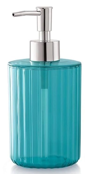 Inkulture Liquid Dispenser Bottle For Shampoo,Handwash, Bathroom Etc | Pack Of 01 | Color Sky Blue