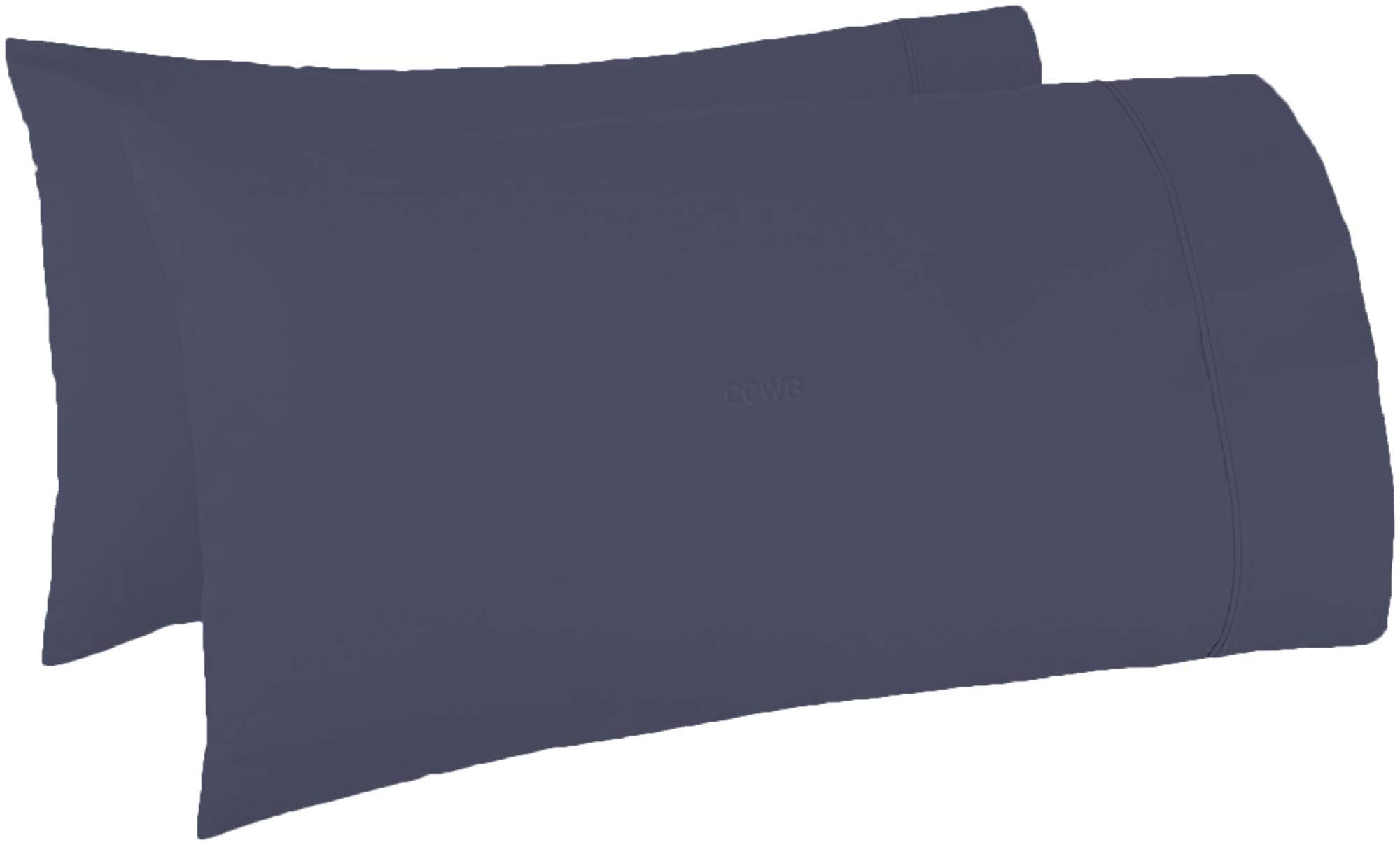 Trend Bedding Mart Navy Blue King Oversized Pillowcase 100% Egyptian Cotton 600 Thread Count