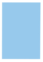 School Smart Folding Bristol Tagboard - 9 X 12 - Pack Of 100 - Blue