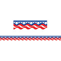 Tcr4158 - Teacher Created Resources Patriotic Scalloped Border Trim