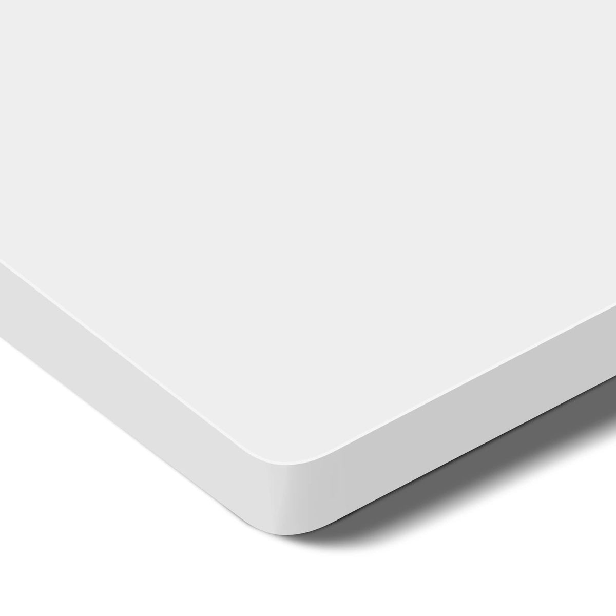 Sanodesk Whole-Piece Particle Board Table Top For Standing Desk And Home Office Desk Diy, 55X28X1 Inch White Desk Top