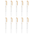 Zebra Mildliner B-Wkt7-Mbe Highlighter, Mild Beige, 10 Pieces
