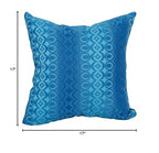 Blazing Needles Square Polyester Jacquard Throw Pillows, 17", Torero Rivier 4 Count