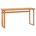 Bussandri Desk 120x45x75 cm Solid Wood Teak