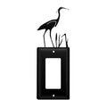Village Wrought Iron Heron Single GFCI Cover