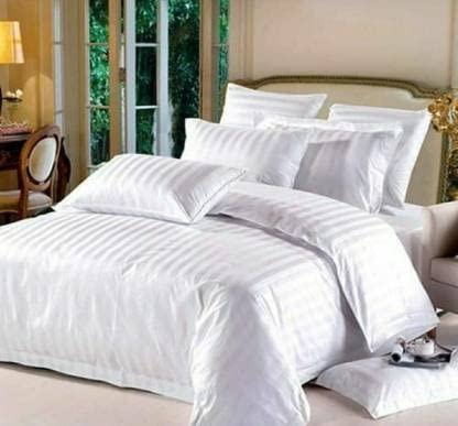 Bezzilish Home Solid King Comforter (Microfiber, White)