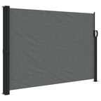 Vidaxl Retractable Side Awning Anthracite 55.1X196.9