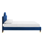 Modway Aurora Platform, Full, Navy