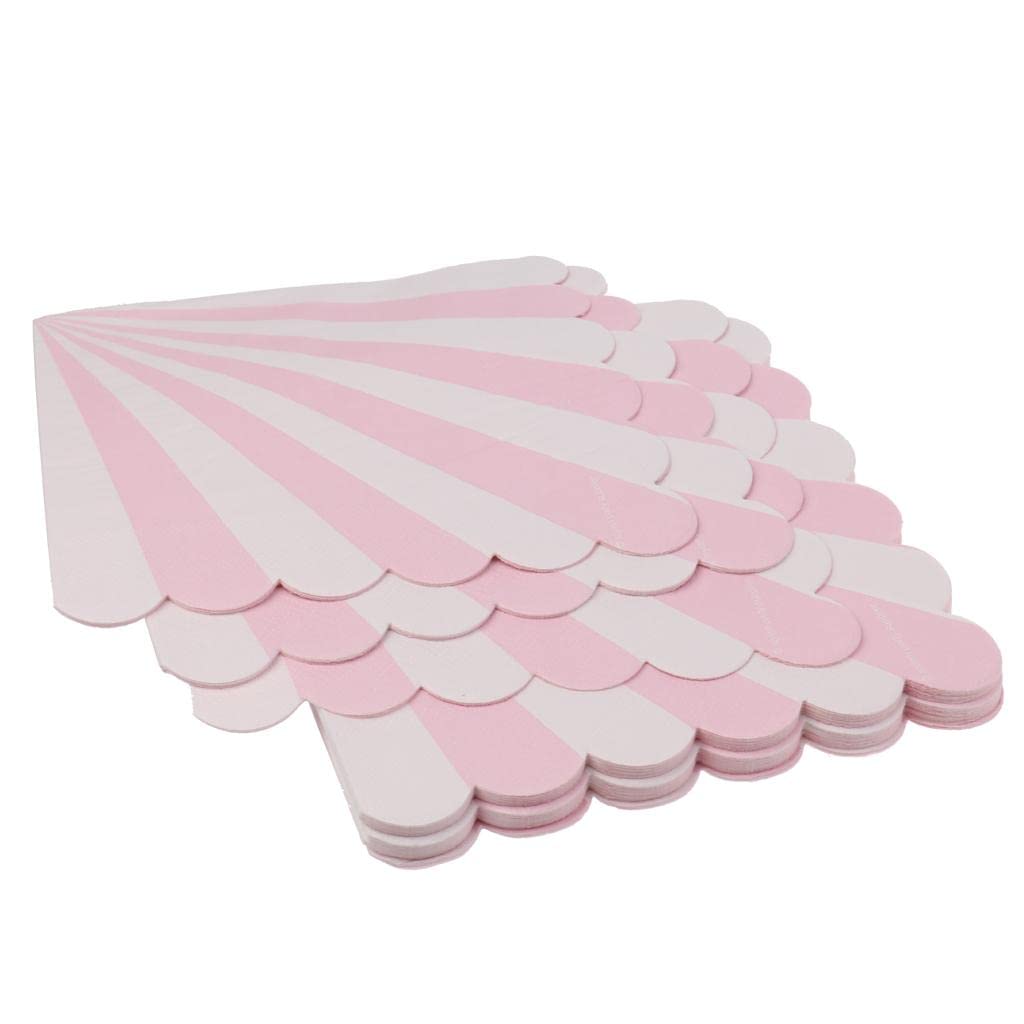 Bnf 20Pcs Serviettes Paper Napkins Party Tableware 33 X 33Cm Pinkparty Tableware Serveware Party Supplies Greeting Cards Supply