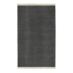 Kosas Home Miller Area Rug, Bedroom, Kitchen Living Room, 8' X 10', Charcoal Gray