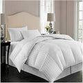 Hotel Grand White Goose Down Comforter 500 Thread Count 650 Fill Power (Queen (90'X98'))