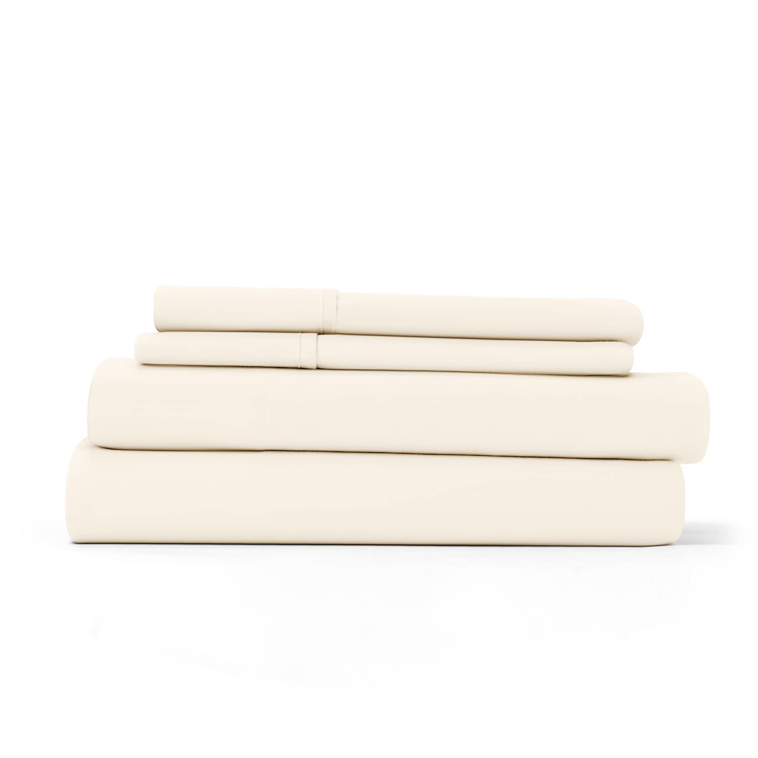 Linen Market Bed Sheets For California King Size Bed (Ivory) - Sleep Better Than Ever With These Soft And Cooling California Kin