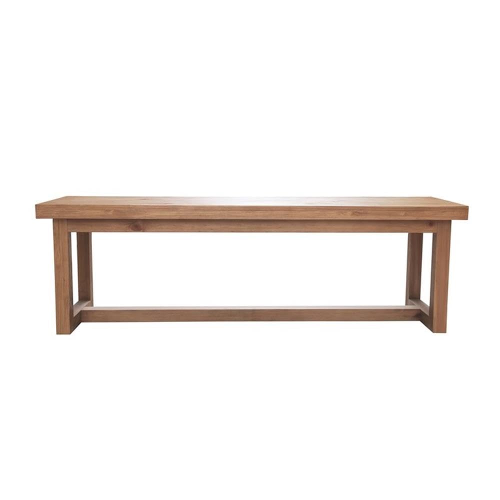 Kosas Home Fenmore 18&Quot; Laid-Back Pine Wood Dining Bench In Natural