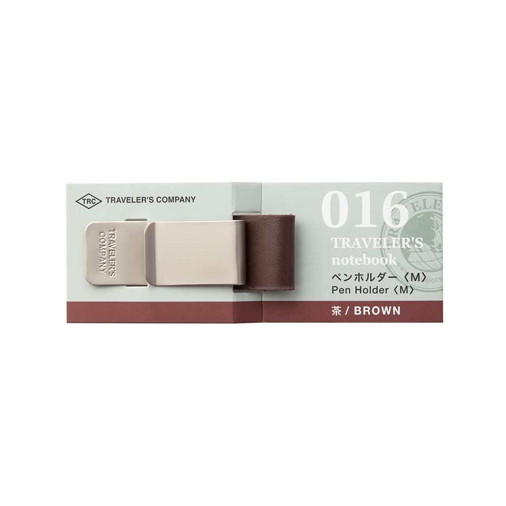 Midori Traveler'S Notebook Pen Holder, Brown 016