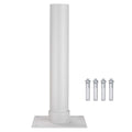 Yescom Flagpole Base Dock Deck Mount Windsock Base Umbrella Stand Yard Outdoor