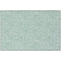 Seabreeze Sz11 Green Coastal Rug Rectangle 8' X 10'