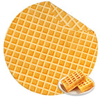 Bnuitland Waffle Funny Blanket,300 Gsm Double Sided Giant Funny Throw With Waffle Pouch,Realistic Super Soft Food Blanket,Novelt
