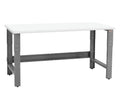 Table & Workbench: 1 Thick Laminate Top, Height Adjustable Bench - 30 D x 48 L x 30 - 36 H - by BenchPro