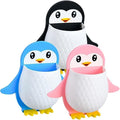Baitahaus Penguin Wall Mounted Toothbrush Holder with Storage Cup