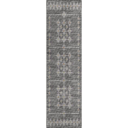 Sedona Sn3 Grey Transitional Rug Runner 2' 3" X 7 ' 6"