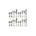 International Miniatures by Classics Dollhouse Miniature Tableware/silverware/20