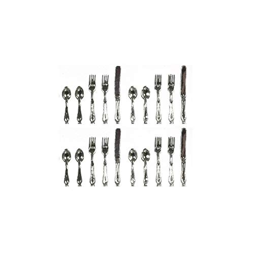 International Miniatures by Classics Dollhouse Miniature Tableware/silverware/20