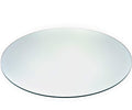 Audio-Visual Direct 24' Tempered Glass Table Top With Rounded Edge 5/16' Thick