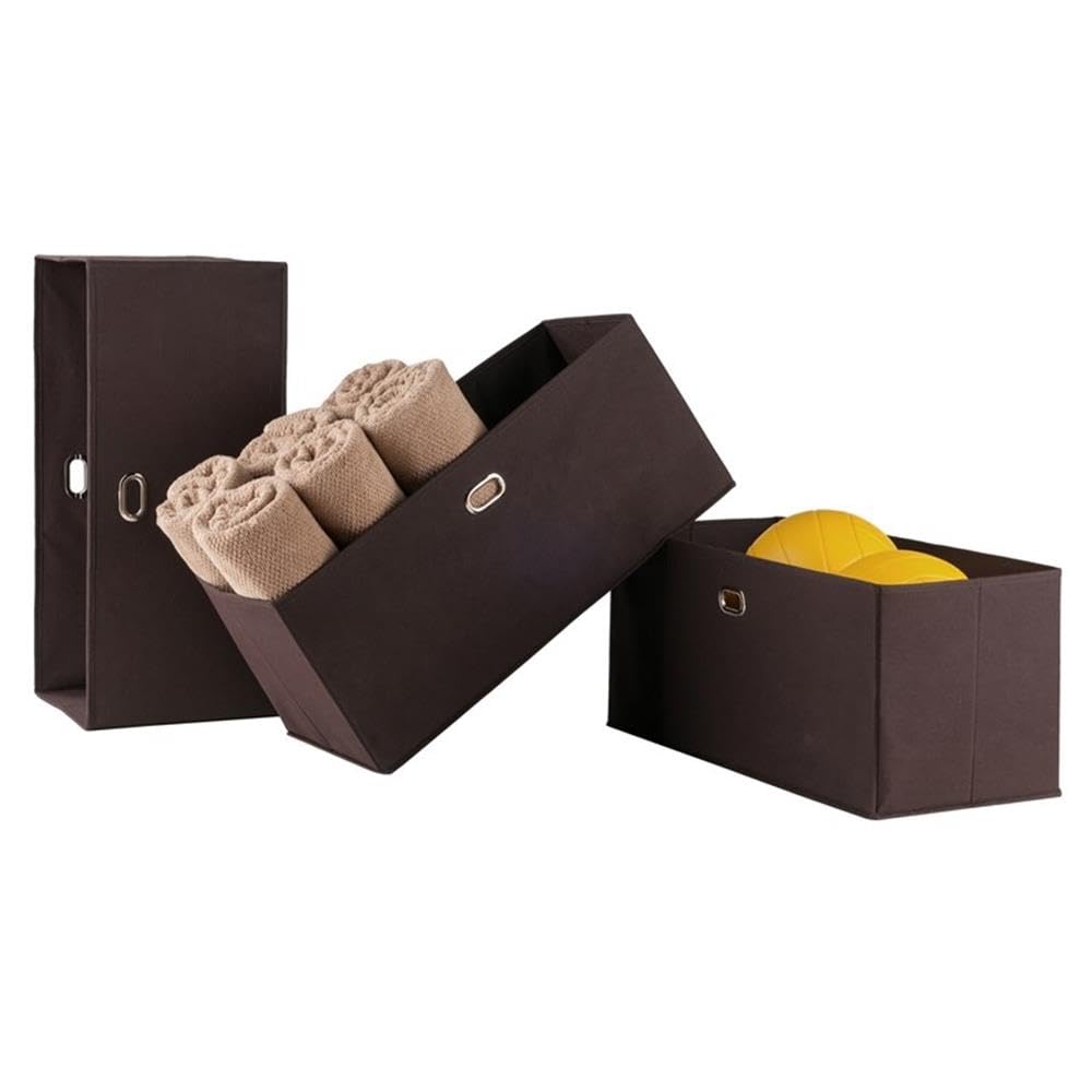 Winsome Wood Torino Storage/Organization, Chocolate, 3