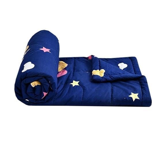 Slewino Kids Comforter With Cute Cartoon Prints  Ultrasoft, Lightweight & Cozy Bedding Blanket For Boys & Girls Season Comforte