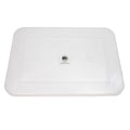 CLEAR PLASTIC STORAGE BIN LID LARGE