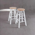 Ergode Wood Element Counter Stool Set - Elegant, Sturdy, Versatile Kitchen Upgrade
