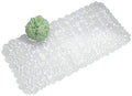 JDYYICZ Pebble Non-Slip Suction Bath Mat for Shower, Bathtub - Clear