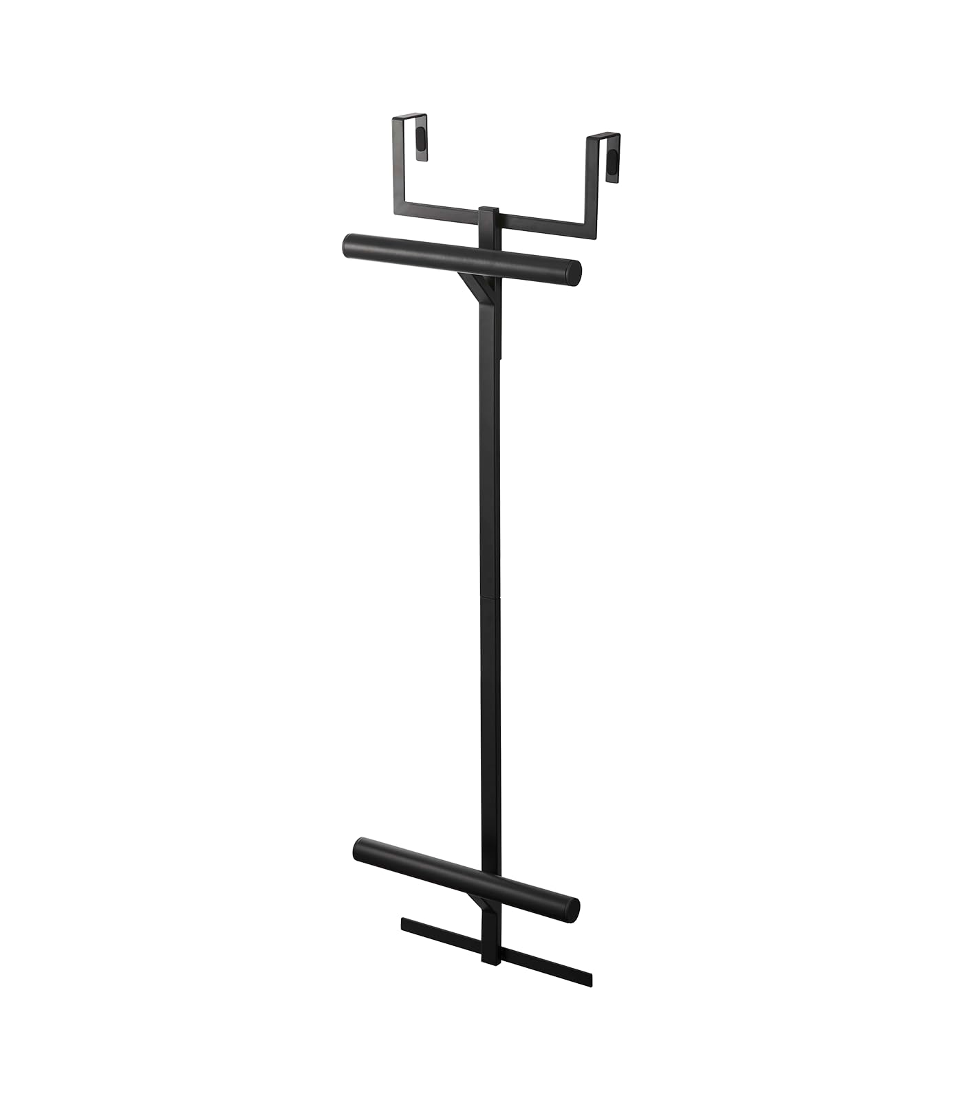 Yamazaki Home Tower Backpack Over The Door Hanger for Closet Or Bedroom, Two-Tiered Bookbag Metal Storage Rack, Easy Installatio